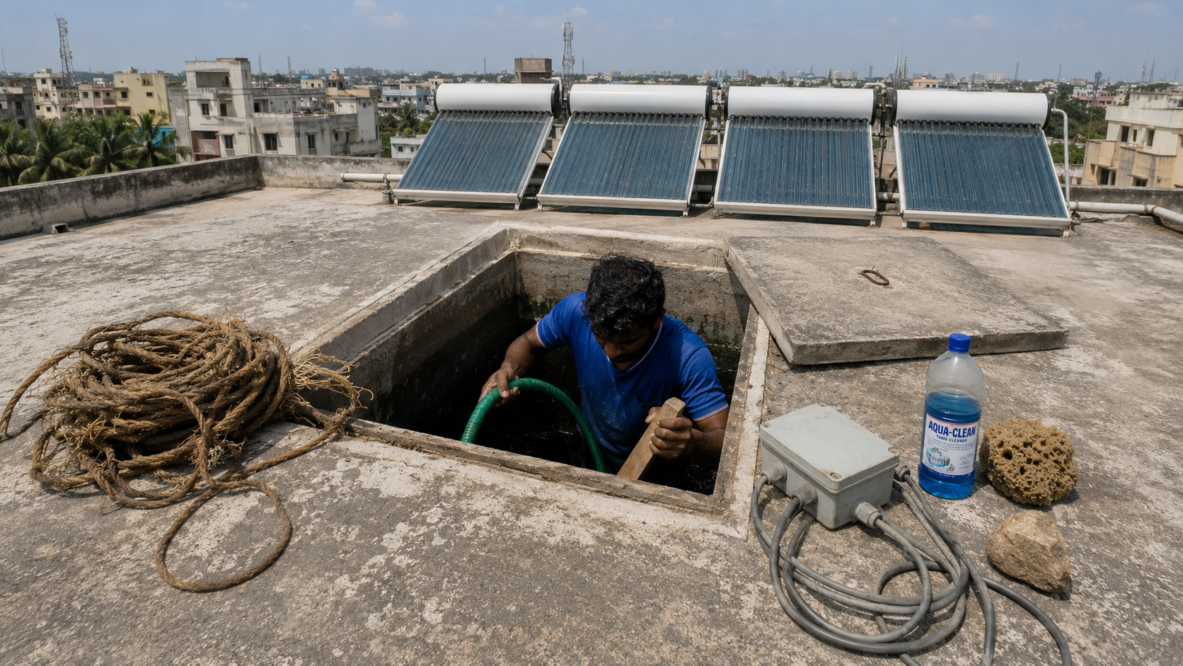 Harikrupa Multiservices cleaning and pest control team Nagpur